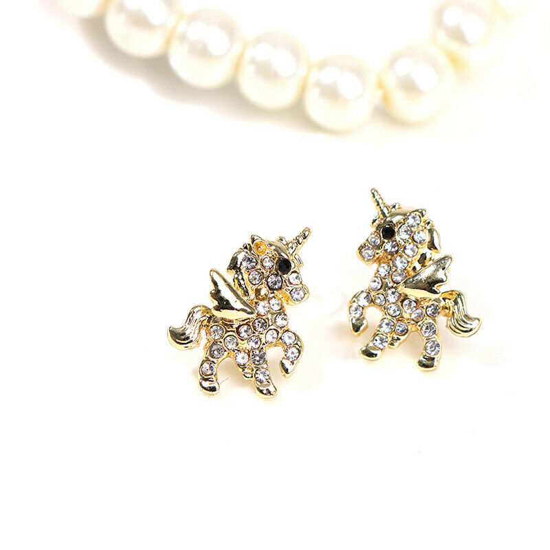 Fashion Cute Crystal Stud Earring For Women Exquisite Wedding Jewelry Gif.l8