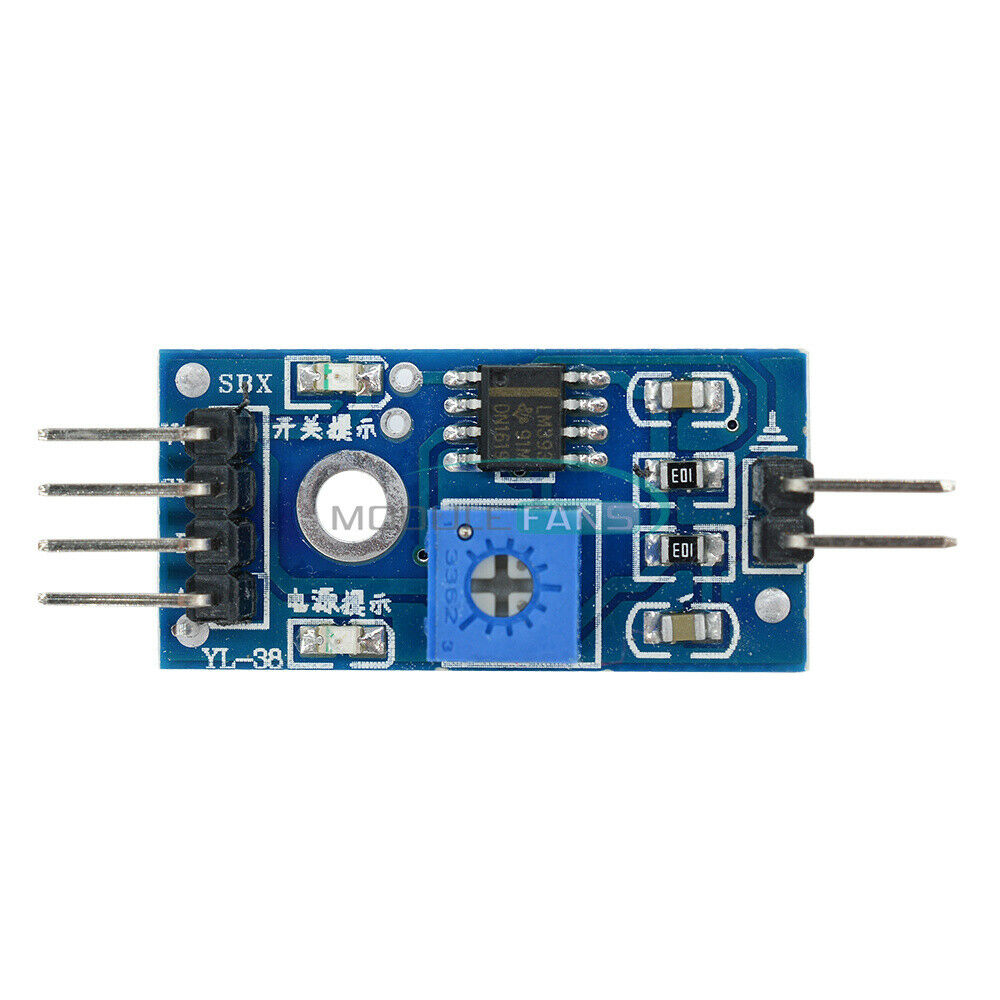 2x Soil Humidity Hygrometer Moisture Detection Module Arduino Plant Water Sensor