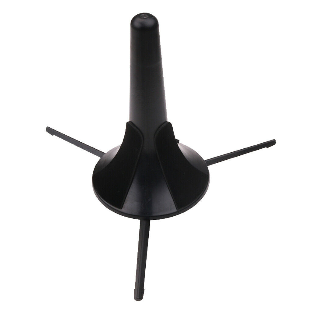 Trumpet Holder Tripod Stand Support Portable Foldable with Detachable Leg