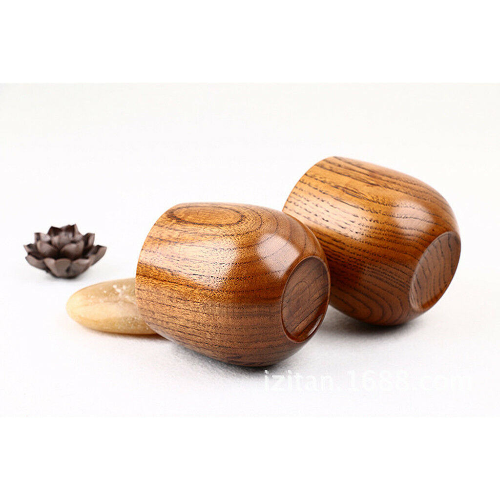 Japanese Style Wooden Milk Beer Mug Souvenir Tea Beer Cup Mug Drink Tankard