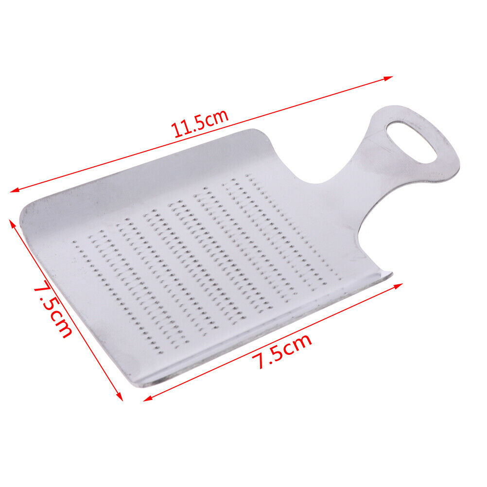 Stainless Steel Ginger Garlic Press Crusher Mini Garlic Grater Slicer .l8