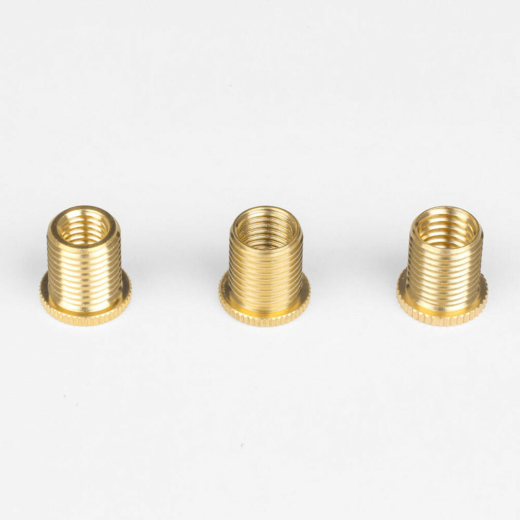 Pack of 5 Alloy Gear Shift Knob Thread Adapter Nuts Insert Set M10x1.25