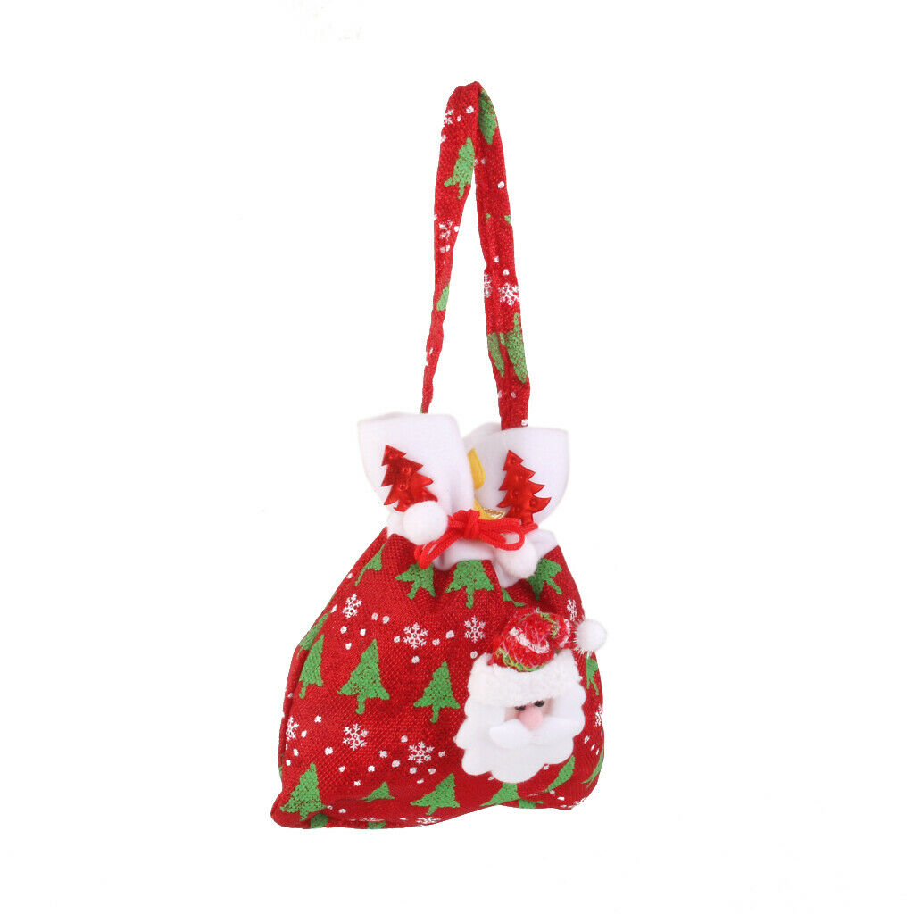 Christmas Tree And Snowman Candy Applique