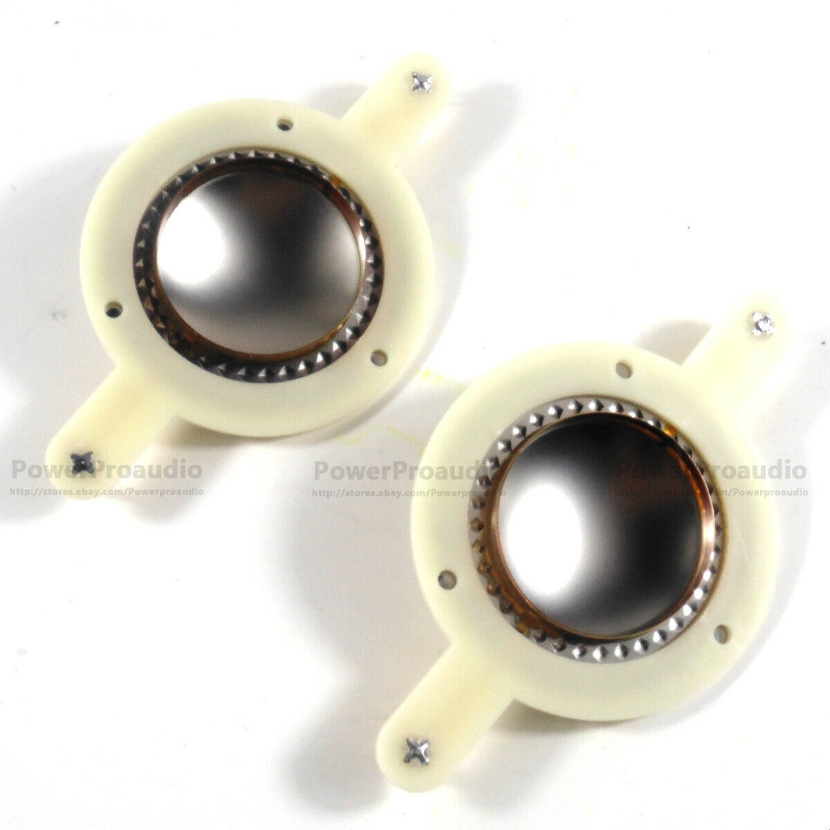 2pcs Pure Aluminium wire  Diaphragm for JBL 2418, 2418H, 2418H-1 EON G2 10-918