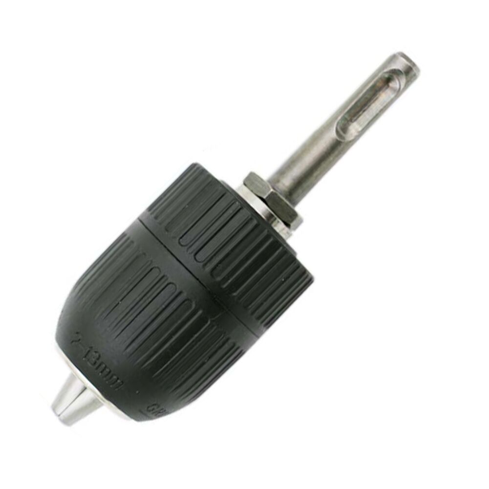 1/2-Inch 3-Jaw Metal Keyless Impact SDS Hammer Drill Chuck Hand Tool Set Fine