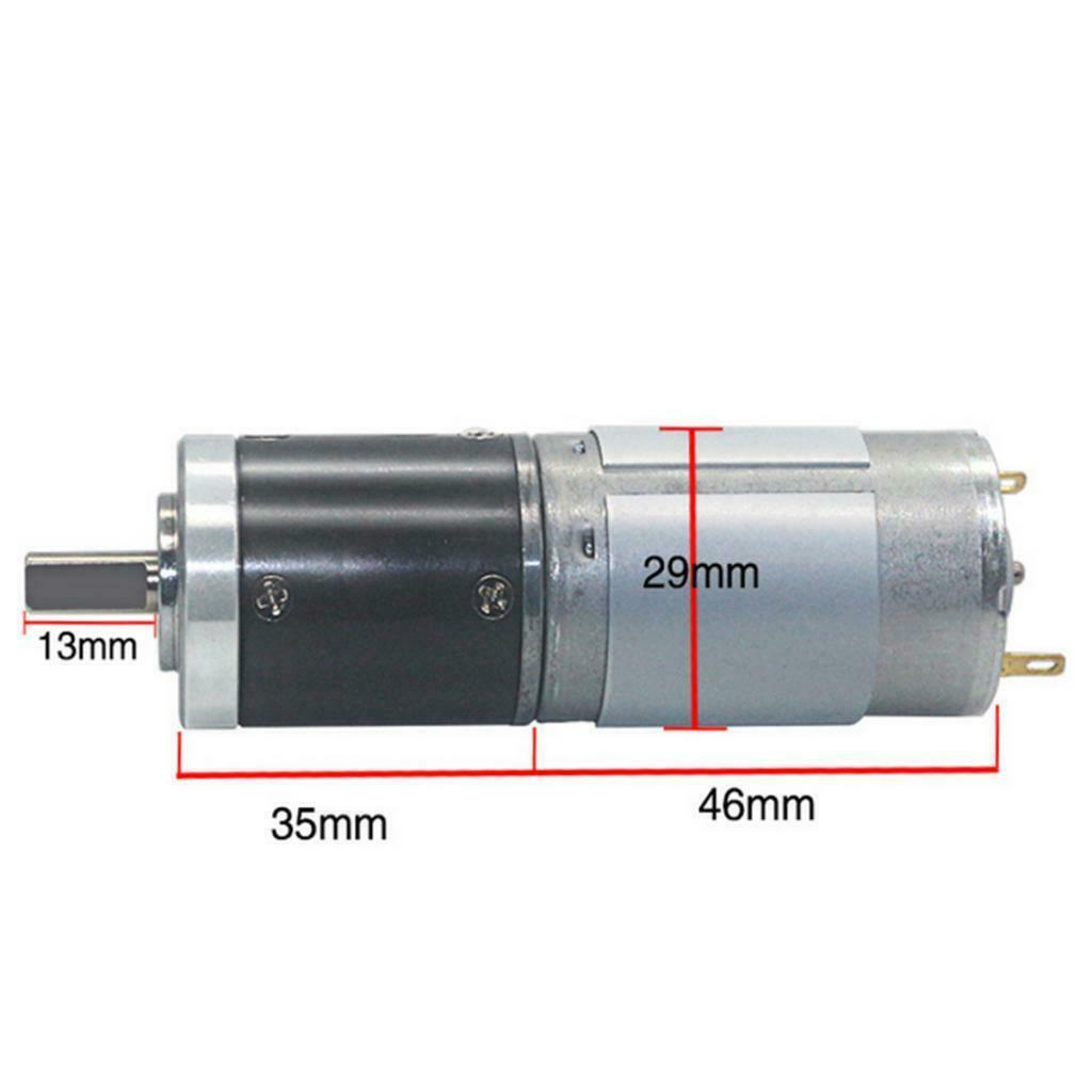DC 12V Motor Gear 12rpm Low Current for Kids Balance Car RC Car Smart Car
