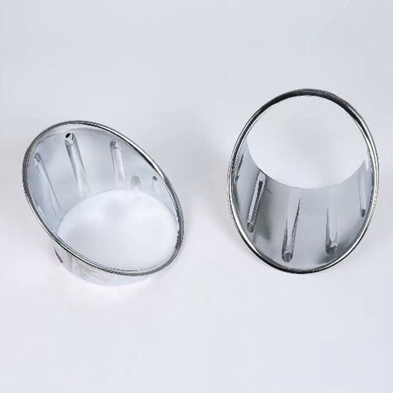 for MINI Cooper R55 R56 R57 R58 R59 Chrome Fog Lamp Light Cover Front BumperB7H1