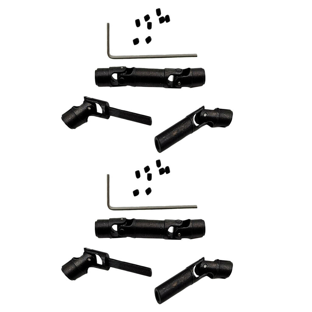 4Pcs RC Car Upgrade Drive Shaft for MN45K WPL B24K B36 B36K C24K C44KM JJRC
