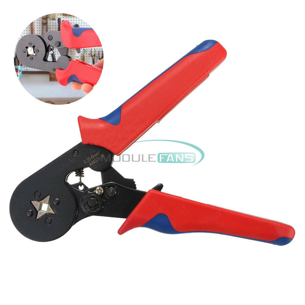 HSC8 6-6 SELF-ADJUSTABLE MINI-TYPE CRIMPING PLIER 0.25-6mm2 Pliers Hand Tools