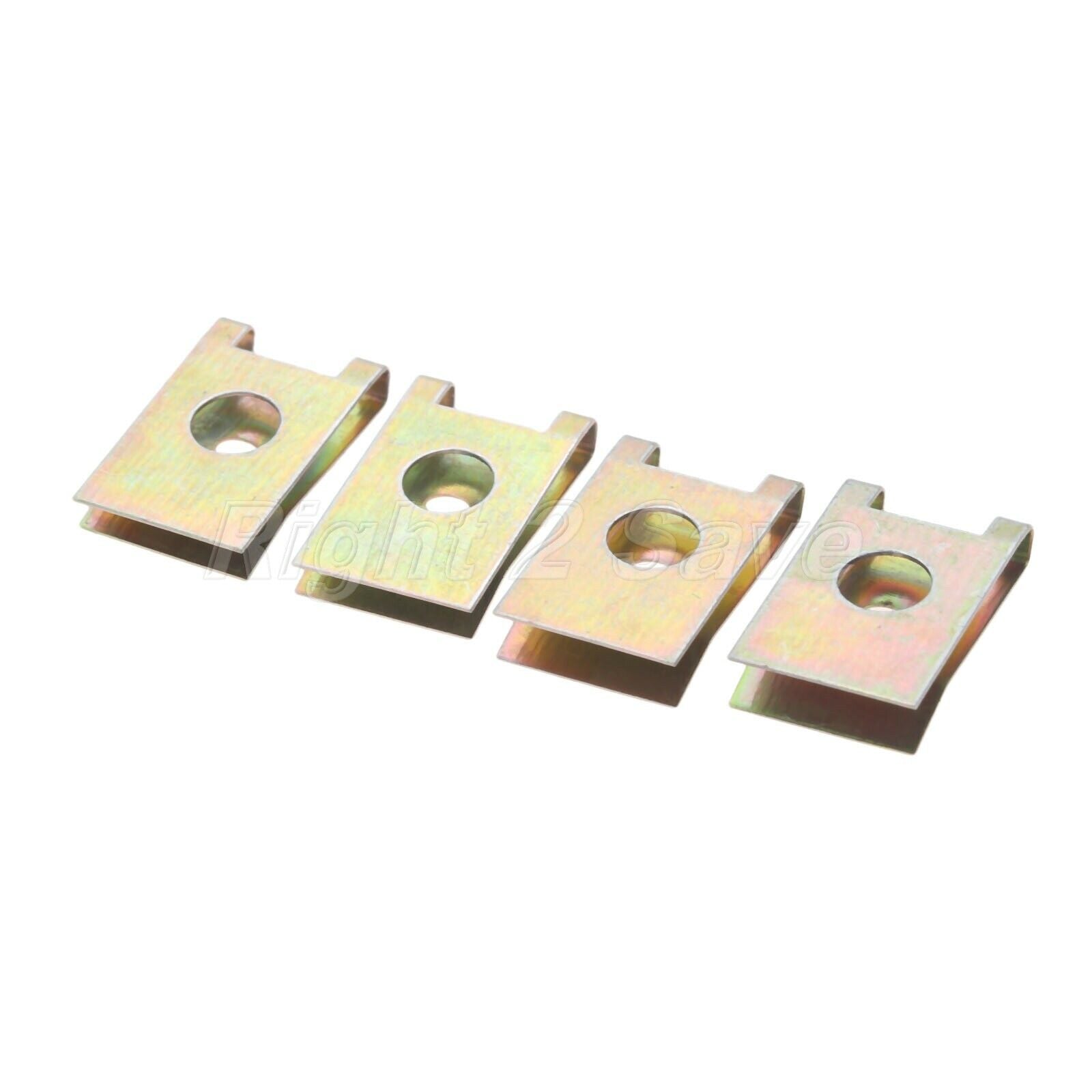 20pcs Car Fastener Clips Screw Bolts Nut Fastener Clips Fender Bumper Plate 3mm
