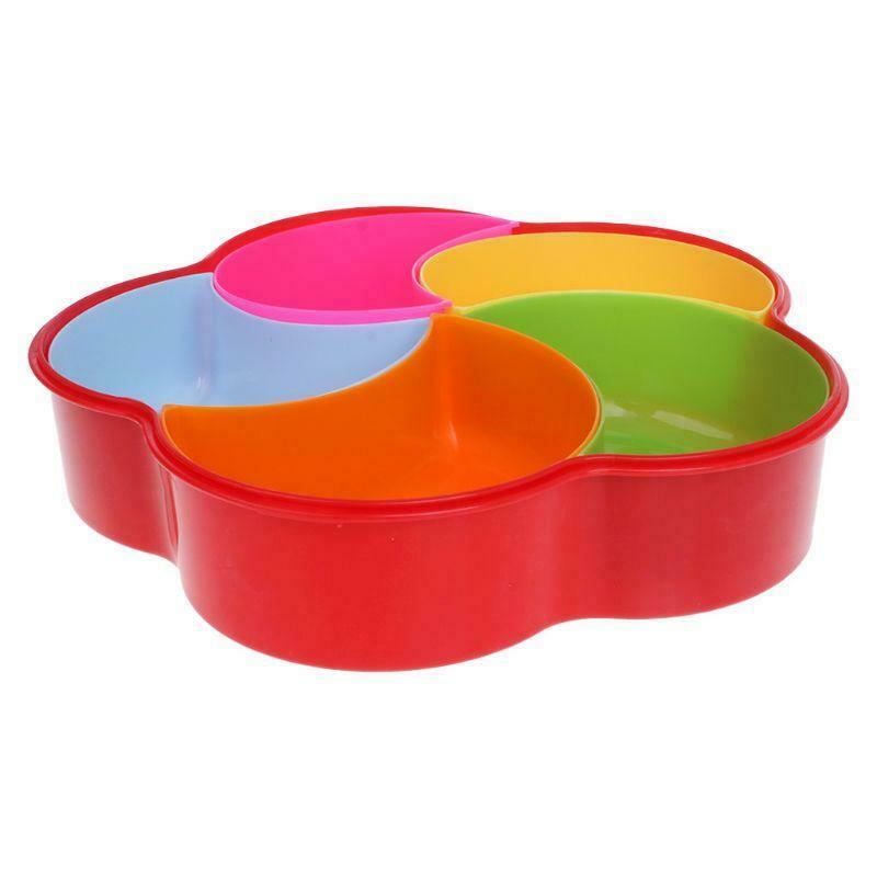 Multi-function Snack Plates Candy Box With Lid Home Large Capacity Fruits Nut