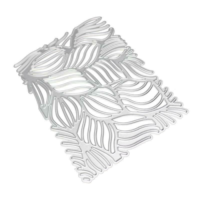 Leaf Frame Metal Cutting Dies Stencil Scrapbooking DIY Album Stamp Paper Emboss