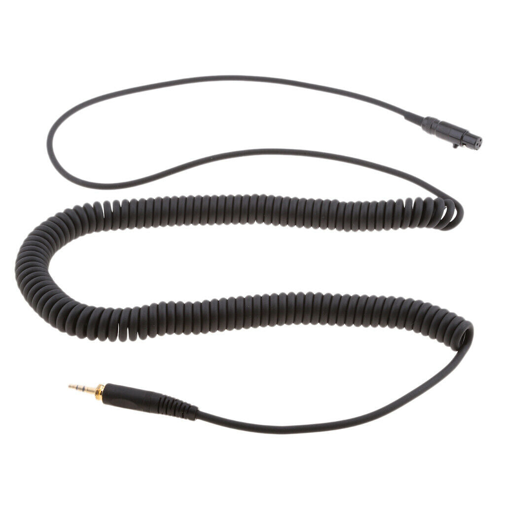 Replacement Spiral 3.5mm 1/8 '' Male to XLR Plug Upgrade Cable for AKG AKG Q701