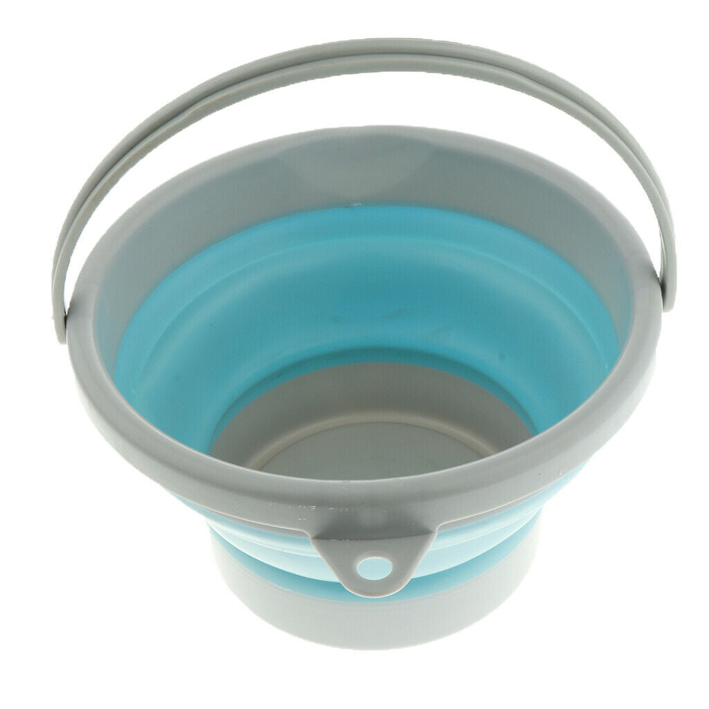 Collapsible Water Bucket Water Storage Container for Fishing Canmping 1.5L