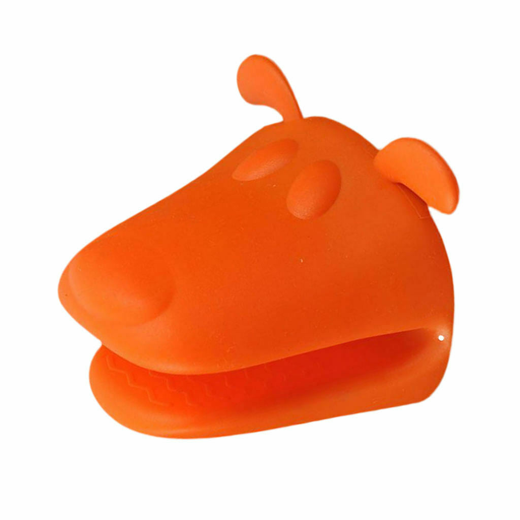 Silicone Hot Pot Holder Oven Gloves Mini Oven Mitts Cooking Kitchen Grips