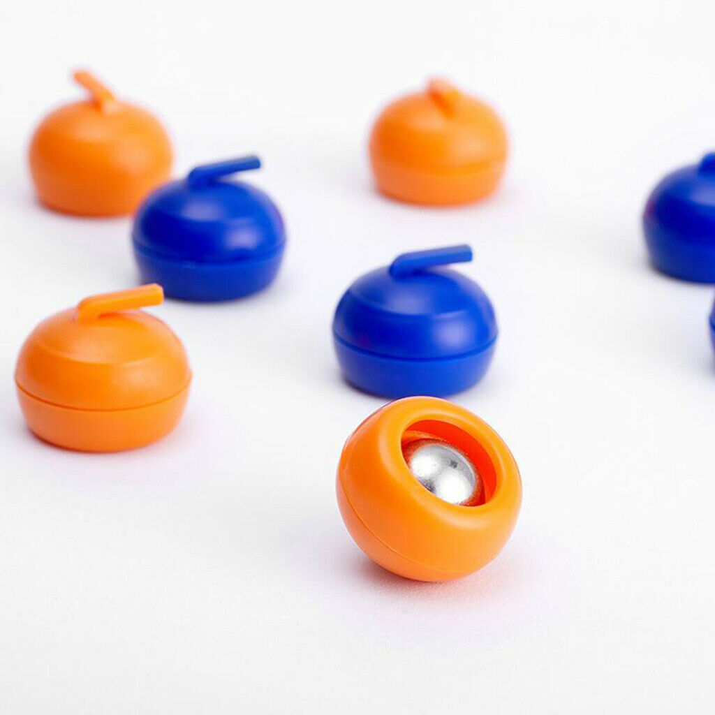 Mini Indoor Tabletop Curling Game with 8 Rollers Family Games for Indoor
