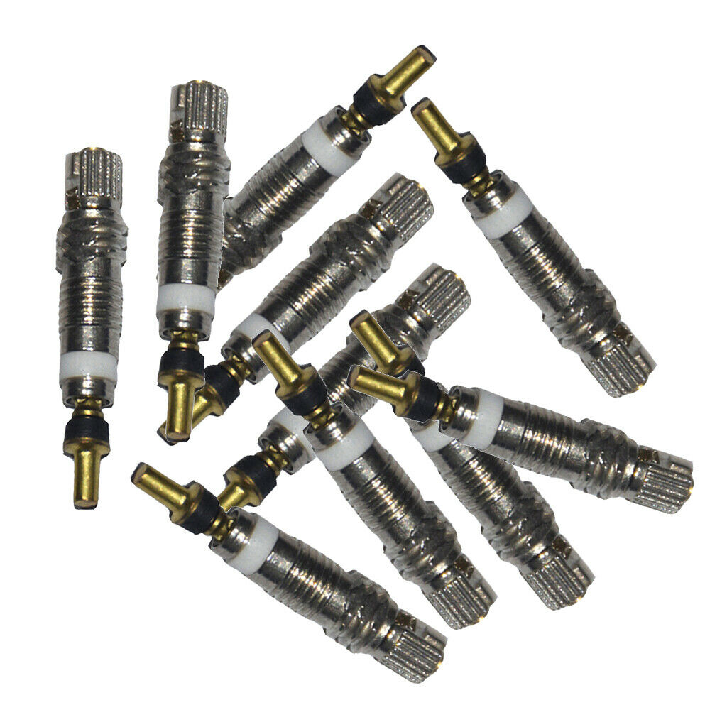 10PCS Straight Grain Tire Valve Core Air Pump Car Bicycle Valve Removal Tool