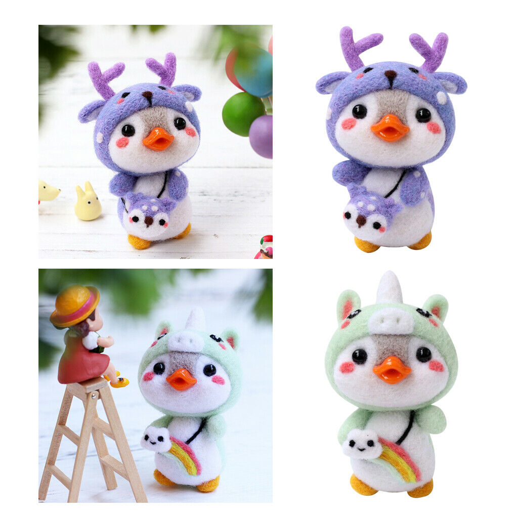 2 Pack Lovely Animal Felt Craft Kits Tutorials Crafts Hand Craft Decor