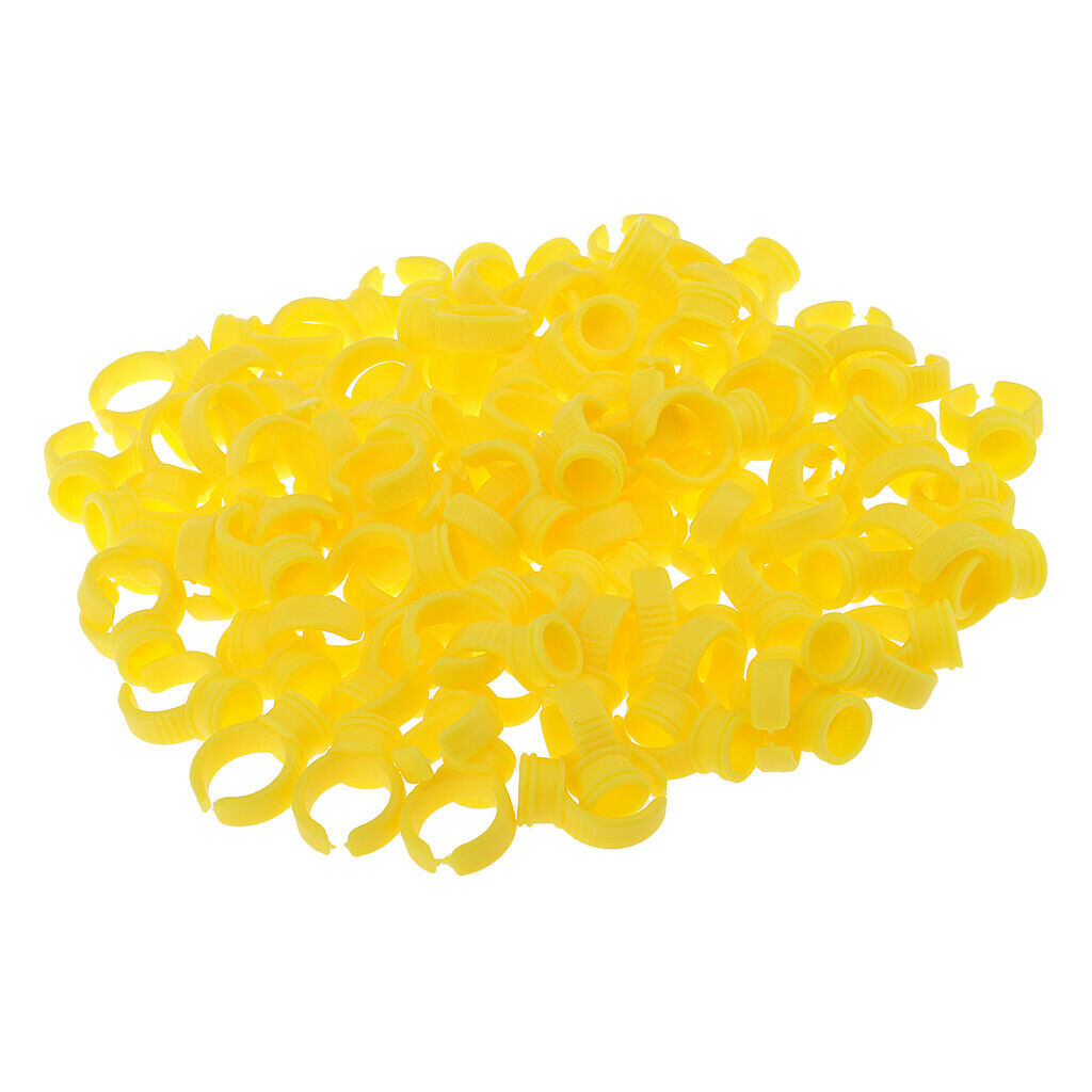 Eyelash Extension Eyelash Glue Ring Disposable Glue Ring Tattoo Pigments Holder