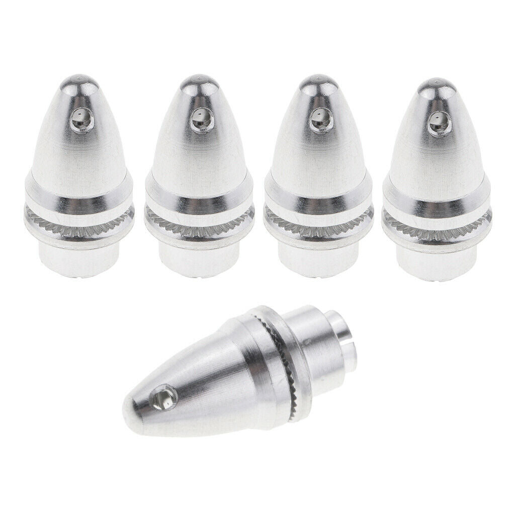 5pcs 3-4mm Aluminum Bullet Propeller Adapter Holder for Brushless Motor Prop D