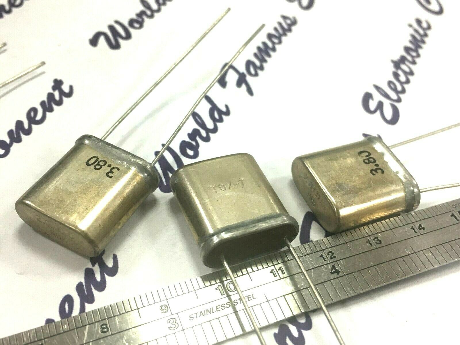 1pcs - 2MHz 2000KHz TDX-7 3.80 Quartz Crystal Resonator / XTAL