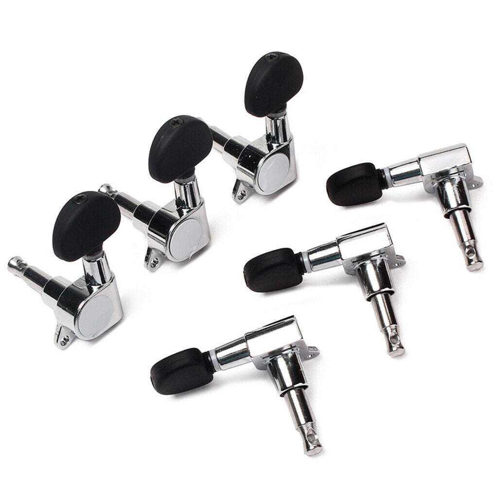Set of 6 tuning heads for acoustic / electric guitars in