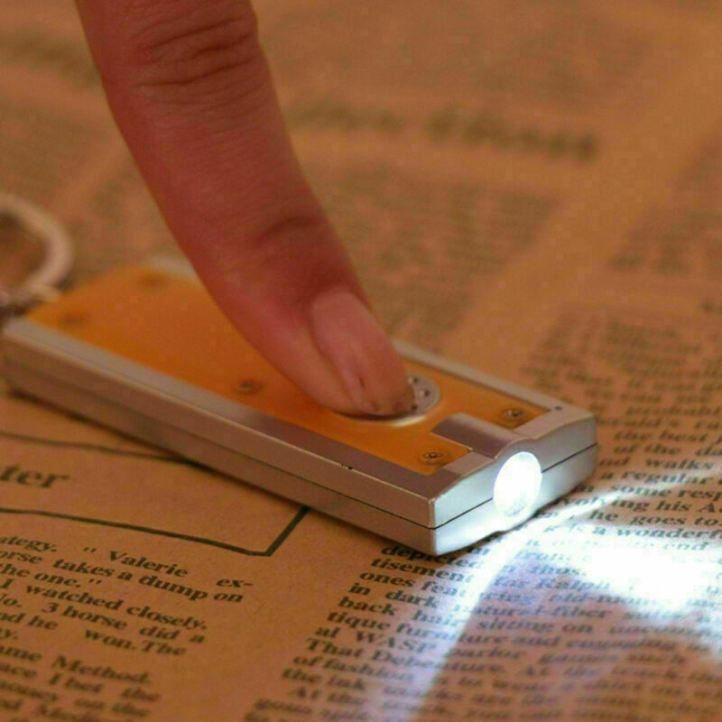 5Pcs Bright LED Camping Light Keyring Torch Key Chain  Flashlight Lam new