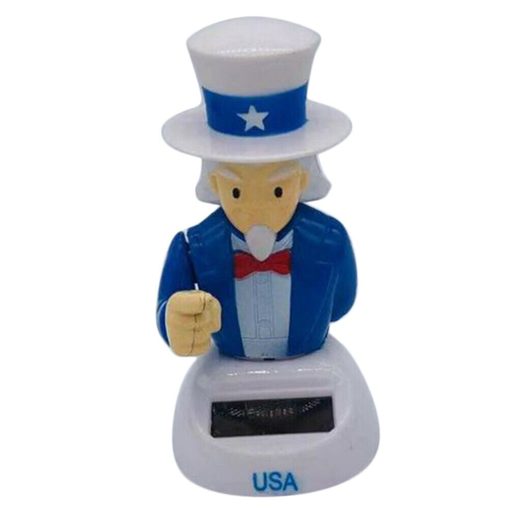 Solar Energy Dancing Swinging Dance Animated for Uncle  Car Office Home