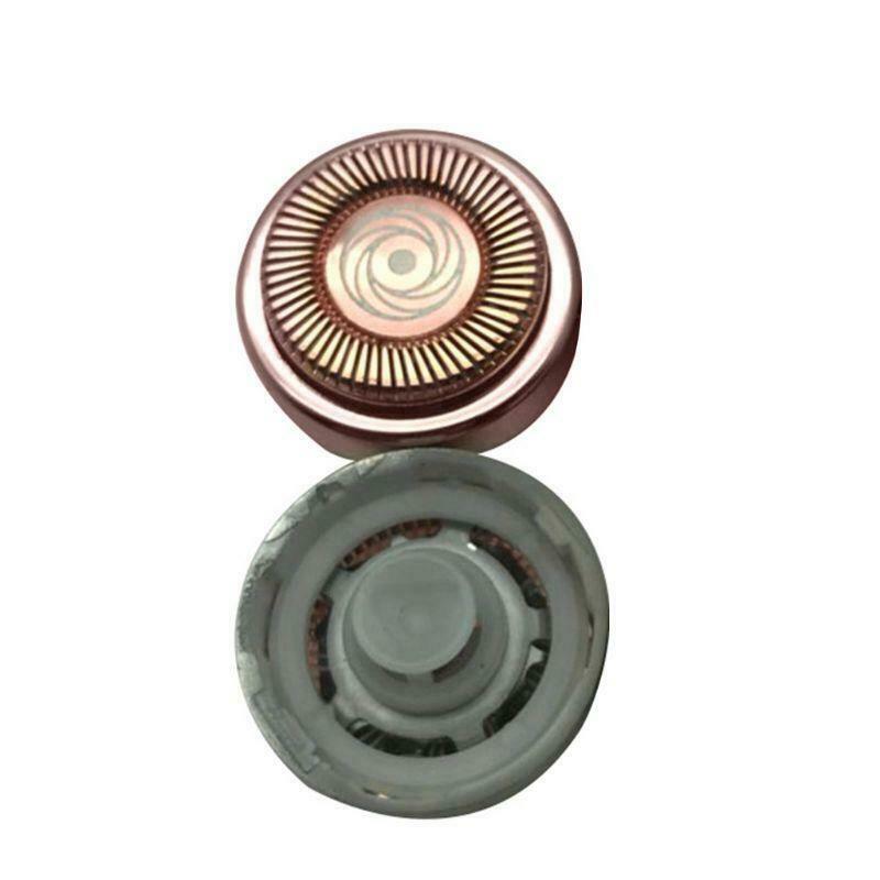 Head for women's painless facial hair remover6 replacement heads 2 brushes blade
