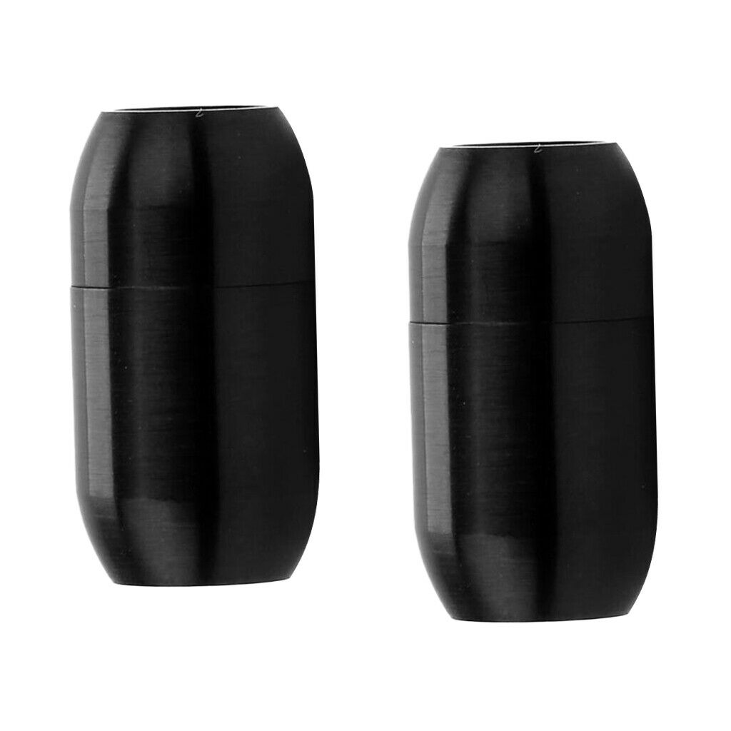 2pcs Column Magnetic Clasps Cord End   Bracelet Necklace Jewelry Durable 3mm