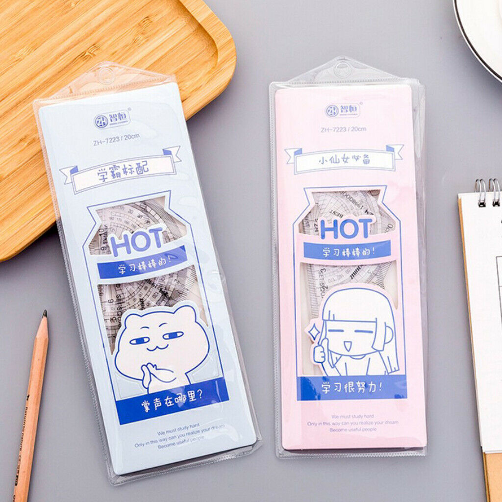 Ruler Stationery Office Home School Student Children Painting Metric Tool A