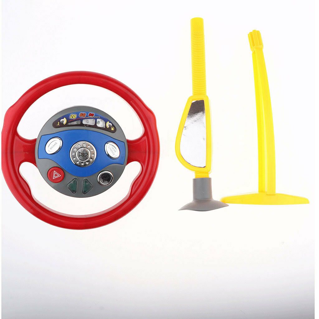 1Set Electric Steering Wheel, Kids Cars Accessories Steering Wheel Toys for Car