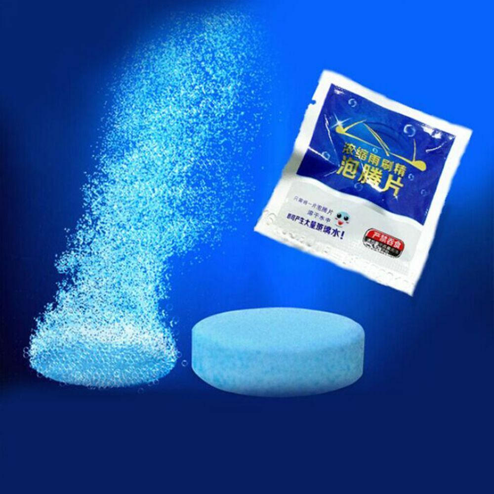 Effervescent Tablets Windscreen Cleaner Cleaning Agent Pills Car Glass Wash