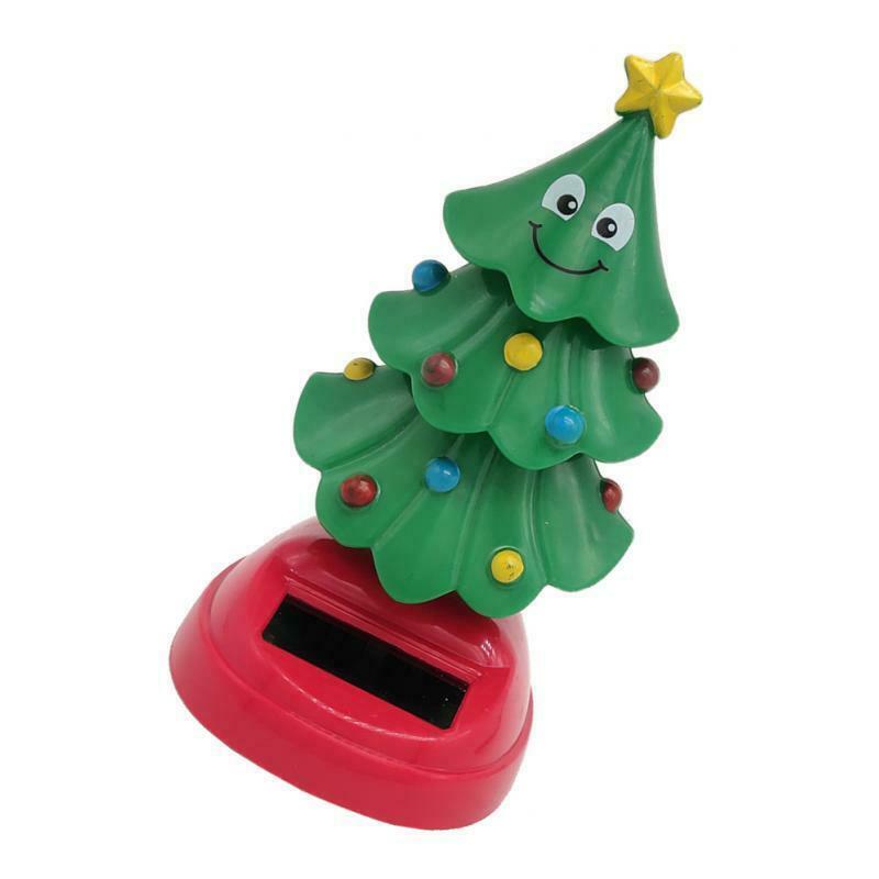 Solar Powered Dancing Shake Head Christmas Tree  Children's Toys