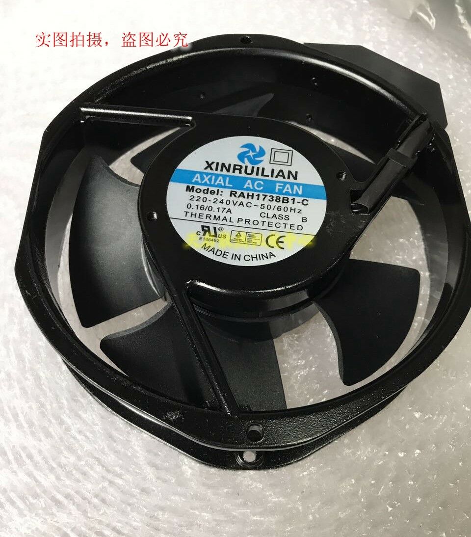 For XINRUILIAN RAH1738B1-C fan 220-240V 0.16/0.17A 17238