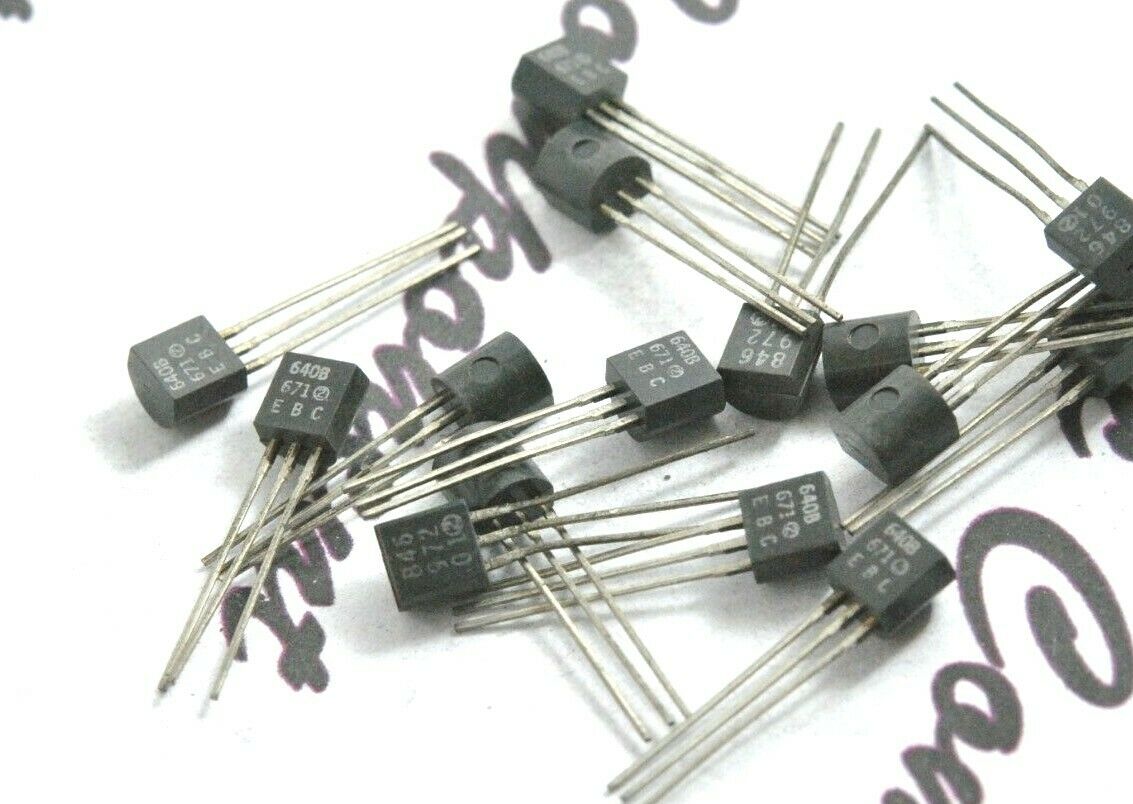 12pcs - Sprague 640B Transistor NOS
