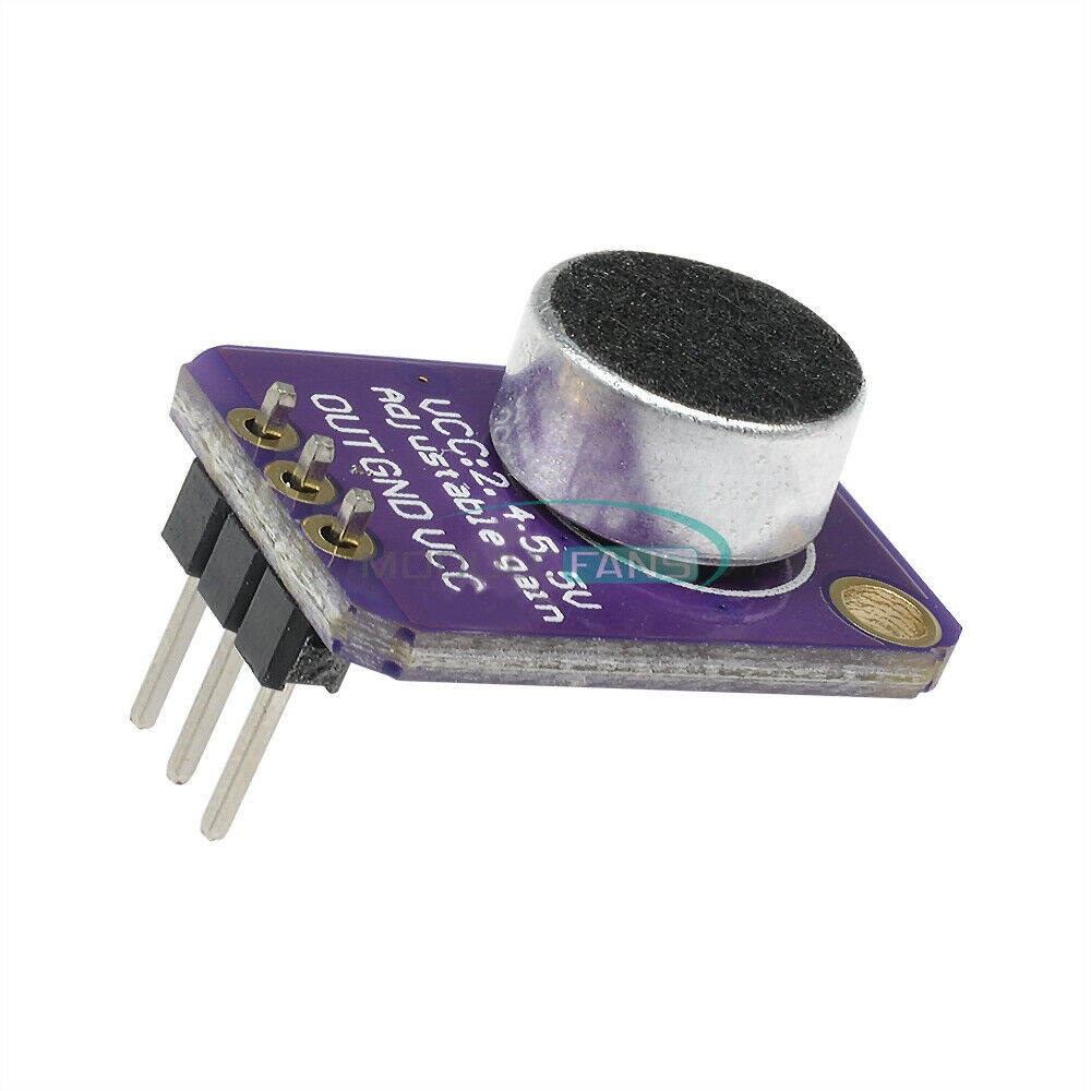 2PCS Microphone Amplifier Module MAX4466 w/ Adjustable Gain For Arduino