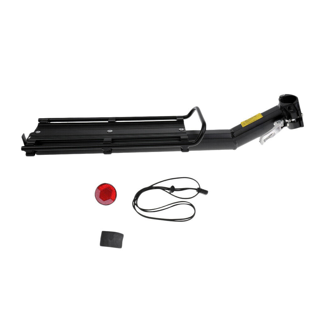 Bicycle Bike Seatpost Bracket Quick Release Alloy Rear Rack Carrier Pannier