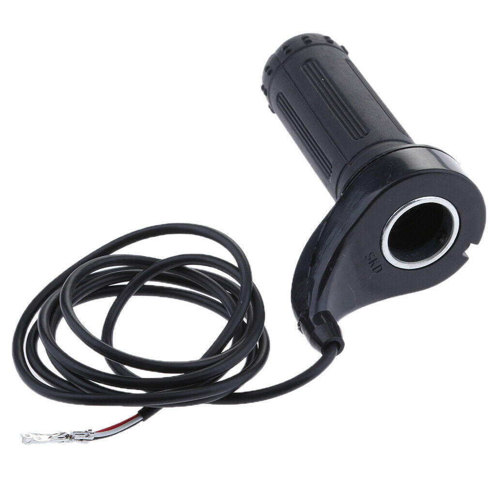 24/36/48V 3 Wires E-Bike 7/8" Handlebar Twist Throttle Grip Speed Controler