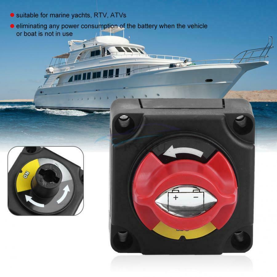 1PCS 300A 12V Battery Isolator Disconnect Switch For Marine Yachts, RTV, ATV