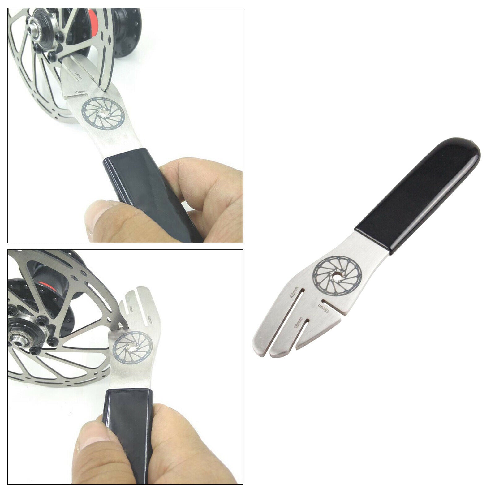 Bicycle Disc Brake Disc Repair Tool Disc Brake Wrench Alignment Truing Tools