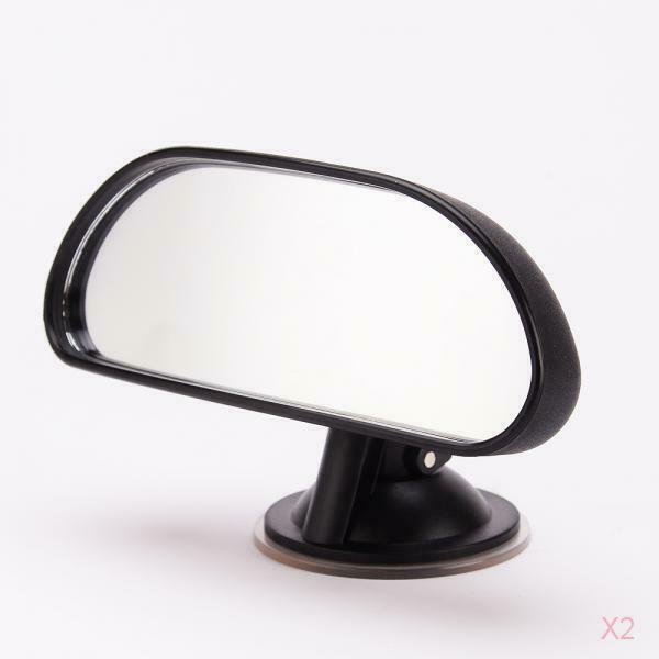 Universal  Rearview Mirror Baby Child Safety Mirror Black