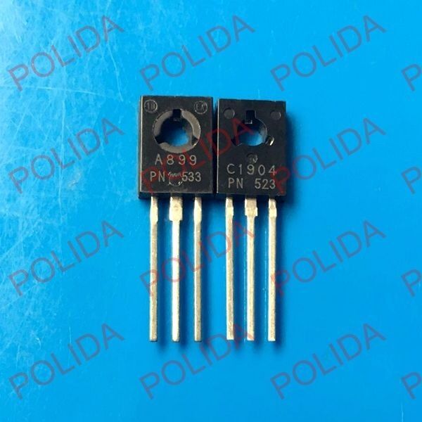 5pairs OR 10PCS Transistor FUJITSU TO-126 2SA899/2SC1904 A899/C1904