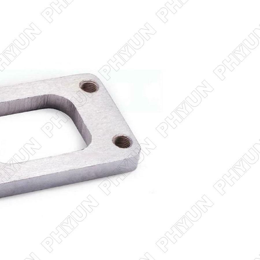 Universal For T3 Turbo Flange Open Threaded Gasket 1/2" Low-Carbon Steel 1x
