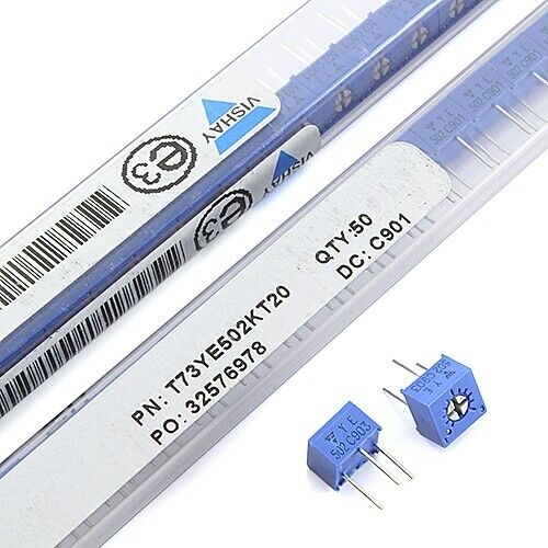 [20pcs] T73YE502KT20 Potentimeter 5K Ohm THT