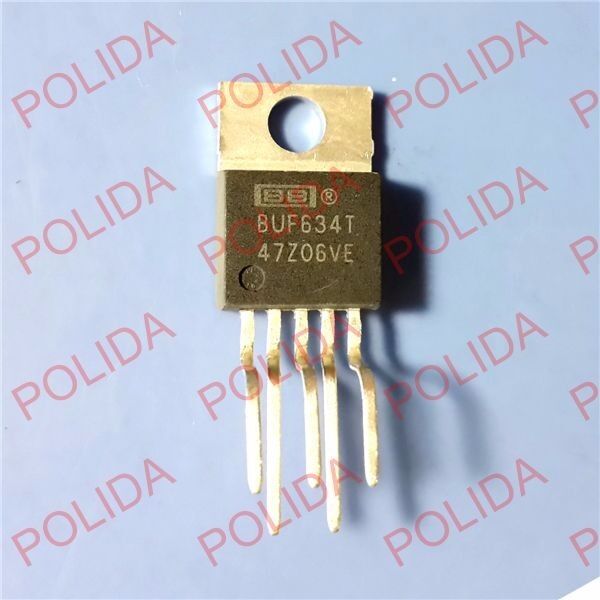 1PCS OP AMP IC BB/TI TO-220-5 BUF634T BUF634TG3