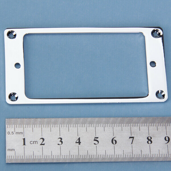 3x Guitar Neck Pickup Mounting  Fames Fit for LP Electric Guitar Chrome Tone
