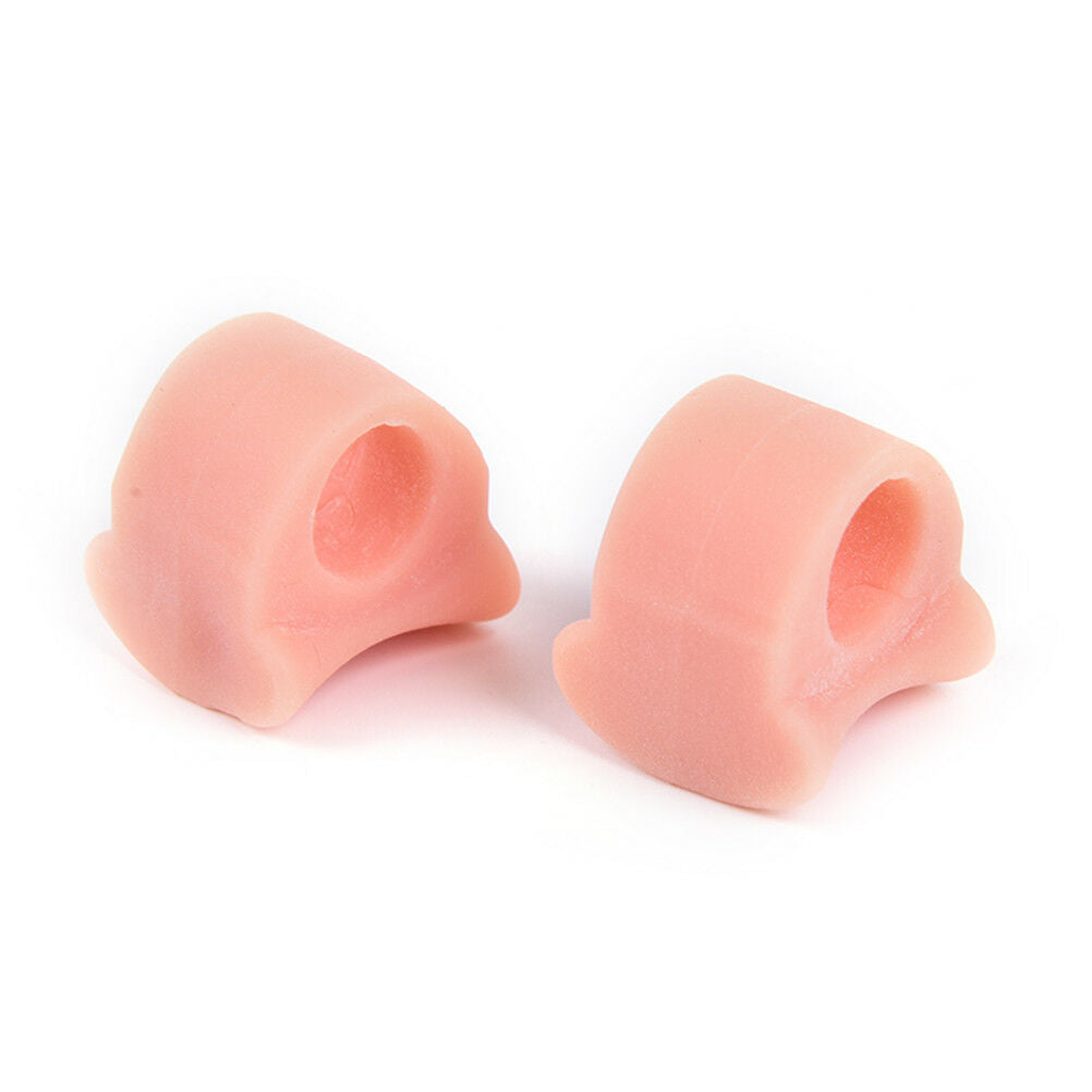 1Pair Silicone Gel Toe Spacer Separator Straightene Spreader Bunion Pai.l8