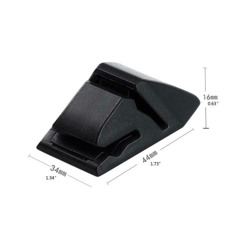 1 Pack Office Desktop Card Slot Fixed Clip Portable Car Parking Card Clamp Desk