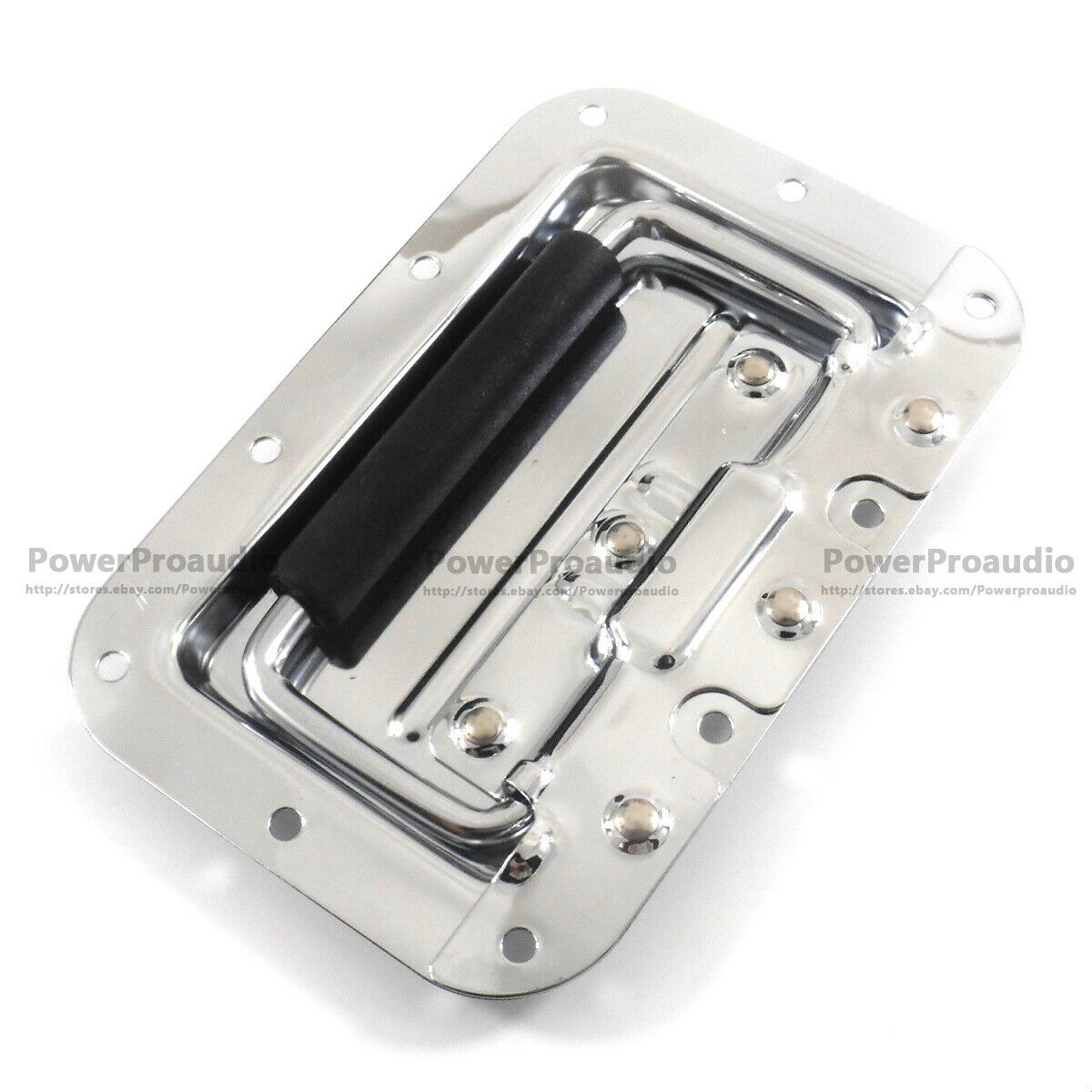2 Pcs Chrome Recessed Handles For ATA Flight Case Spring Loaded 160mm x 108mm
